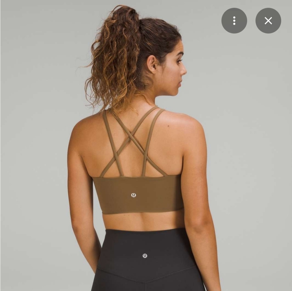 Lululemon Like A Cloud Long Line High Neck Bra